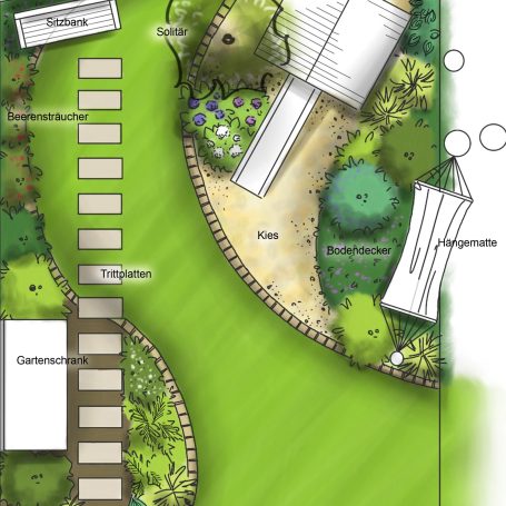 Gartenkonzept